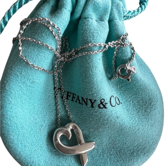 Tiffany & Co. Paloma Picasso Loving Heart Pendant Necklace - Picture 1 of 6